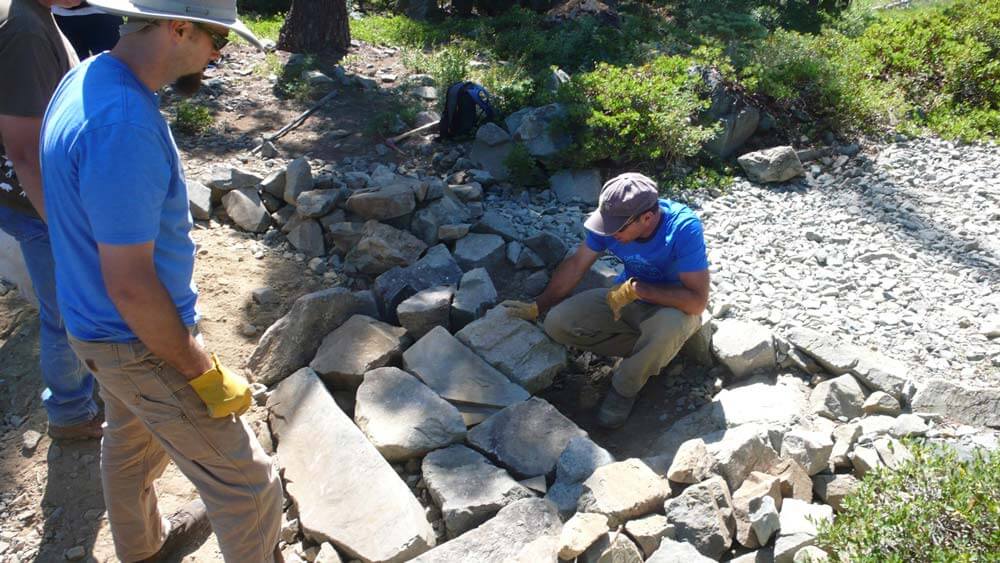 Building Trail Steps