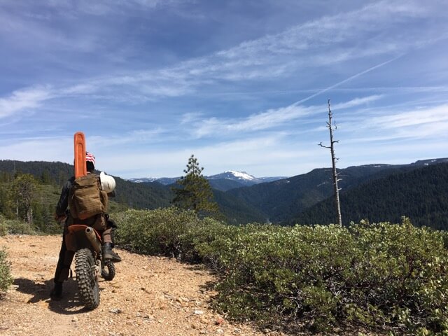 Top of Fiddle Creek Ridge Trail.