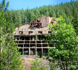 Engels Mine ruins