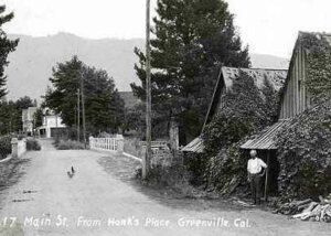 Historical photo of Main Street Greenville