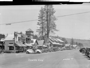 Historical photo of downtown Chester