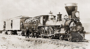 Central Pacific Railroad locomotive No. 113 "FALCON"