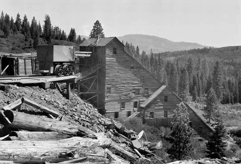 Gold Panning  Plumas County California