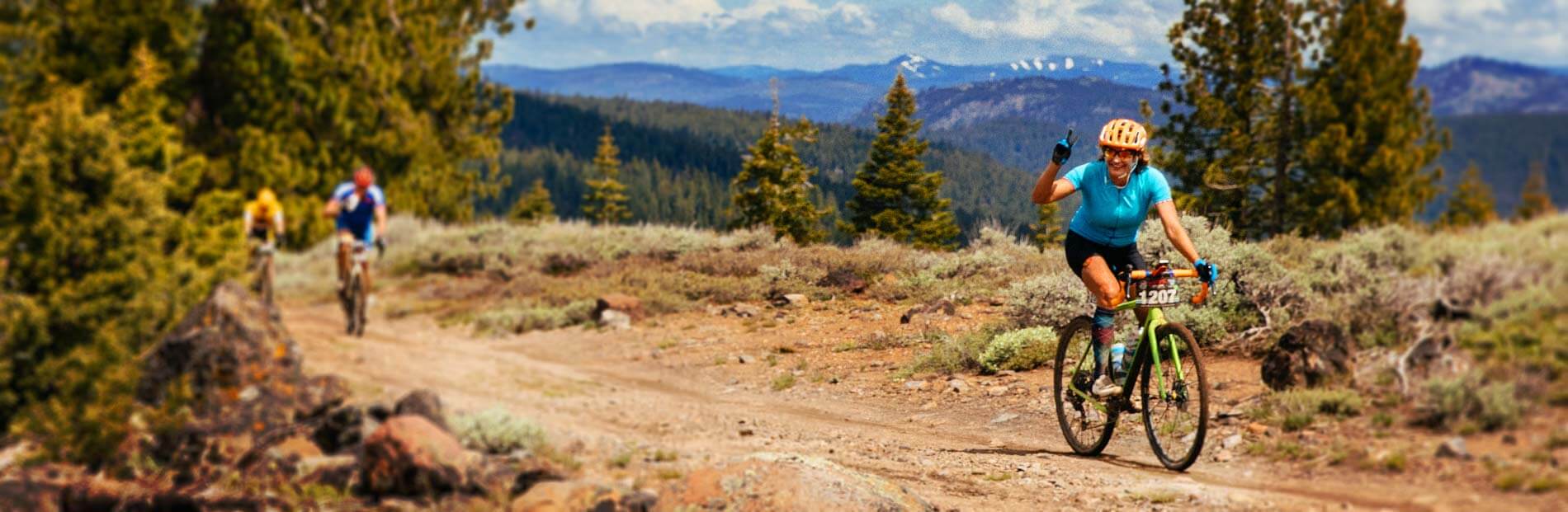 Lost and Found gravel rider