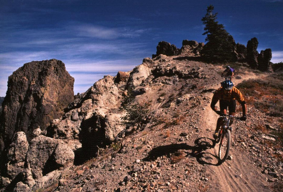 Riding Downieville in 1993