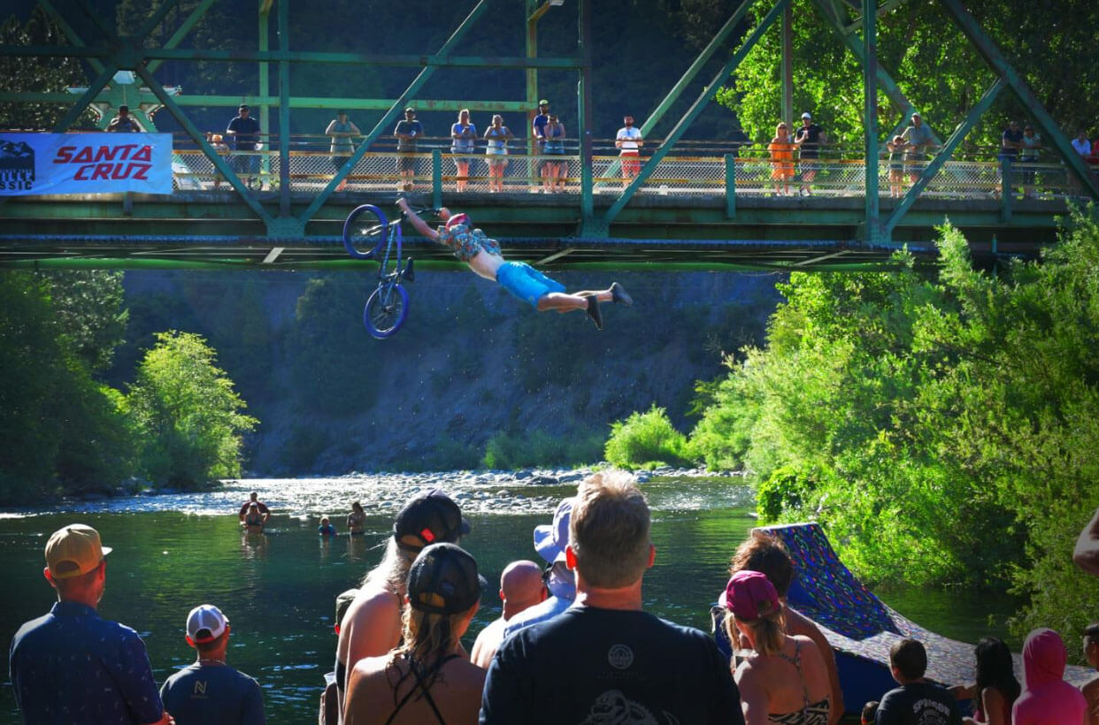 Downieville Classic River Jump
