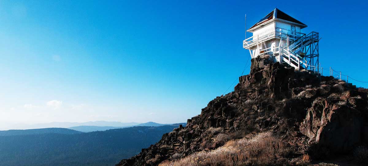 Thompson Peak fire lookout