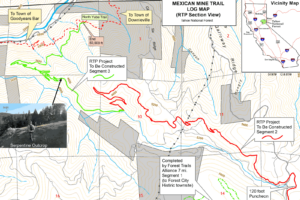 Mexican Mine Trail Map details