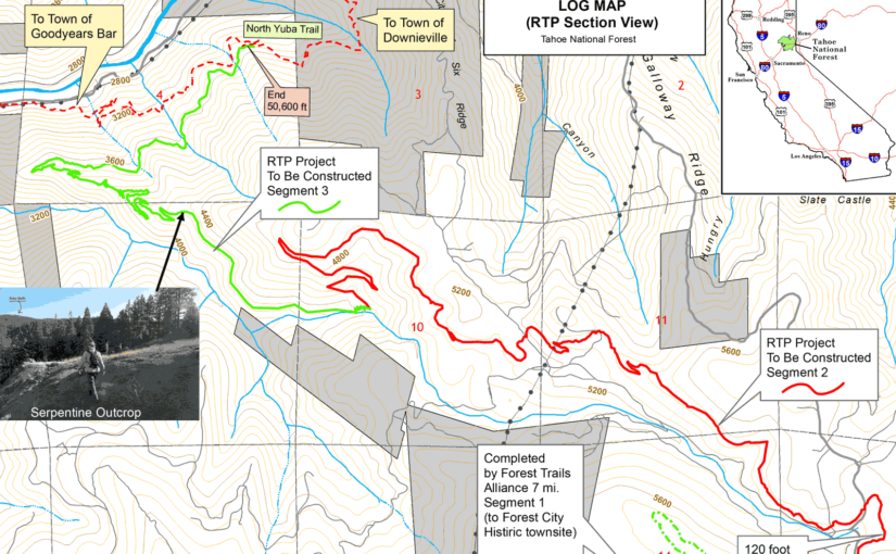 California State Parks Awards Tahoe National Forest Funding to Complete Mexican Mine Trail
