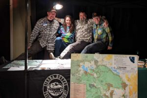 Sierra Buttes Trail Stewardship Booth