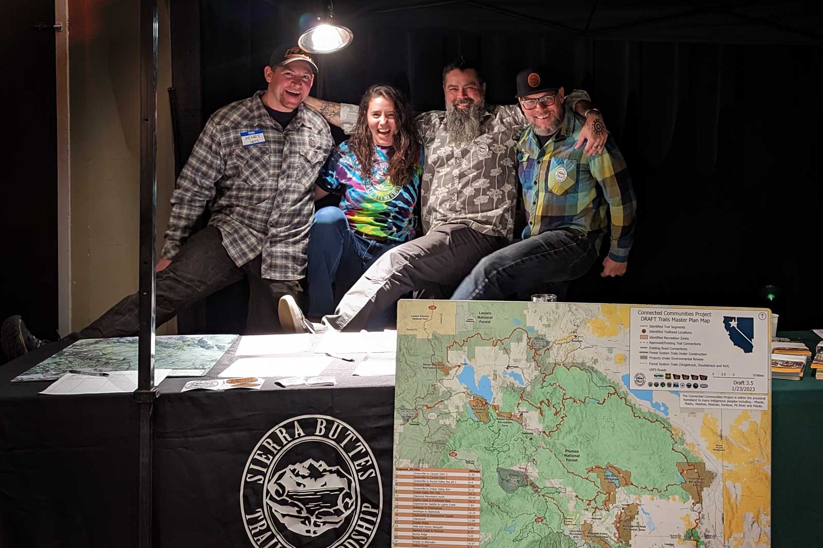 Sierra Buttes Trail Stewardship Booth