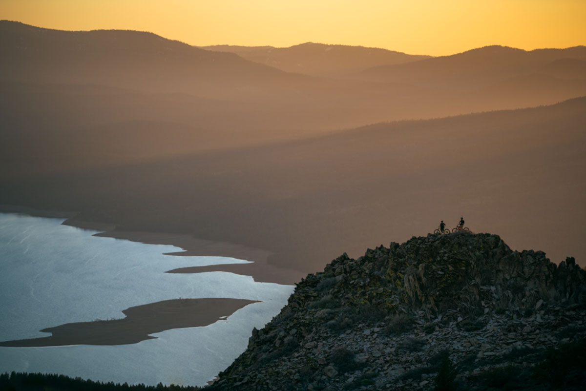 Commanding views of Stampede Reservoir and the Sierra Crest from Verdi Ridge - photo @ken_etzel
