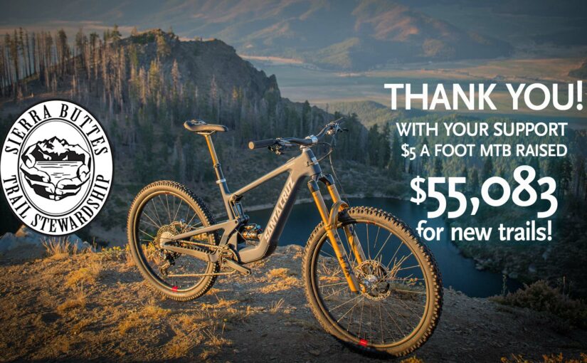 Thank you! We raised $55,083 for trails!