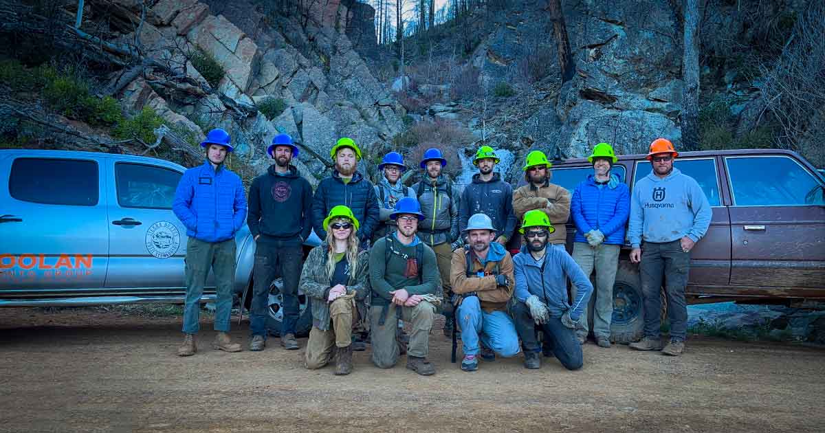 Pro Trail crew Mt. Hough